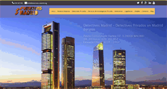 Desktop Screenshot of detectives-madrid.org